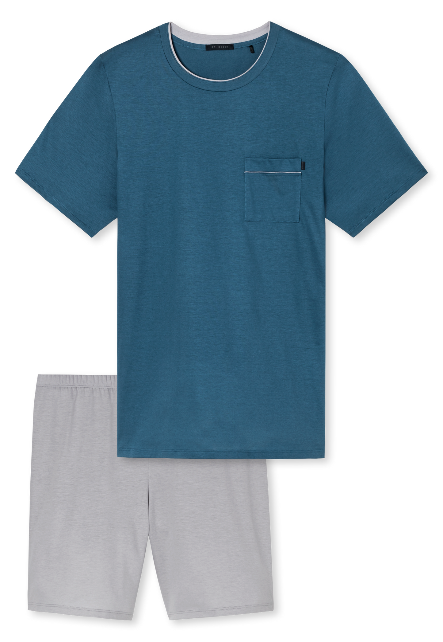 Pyjama Kort Blauw