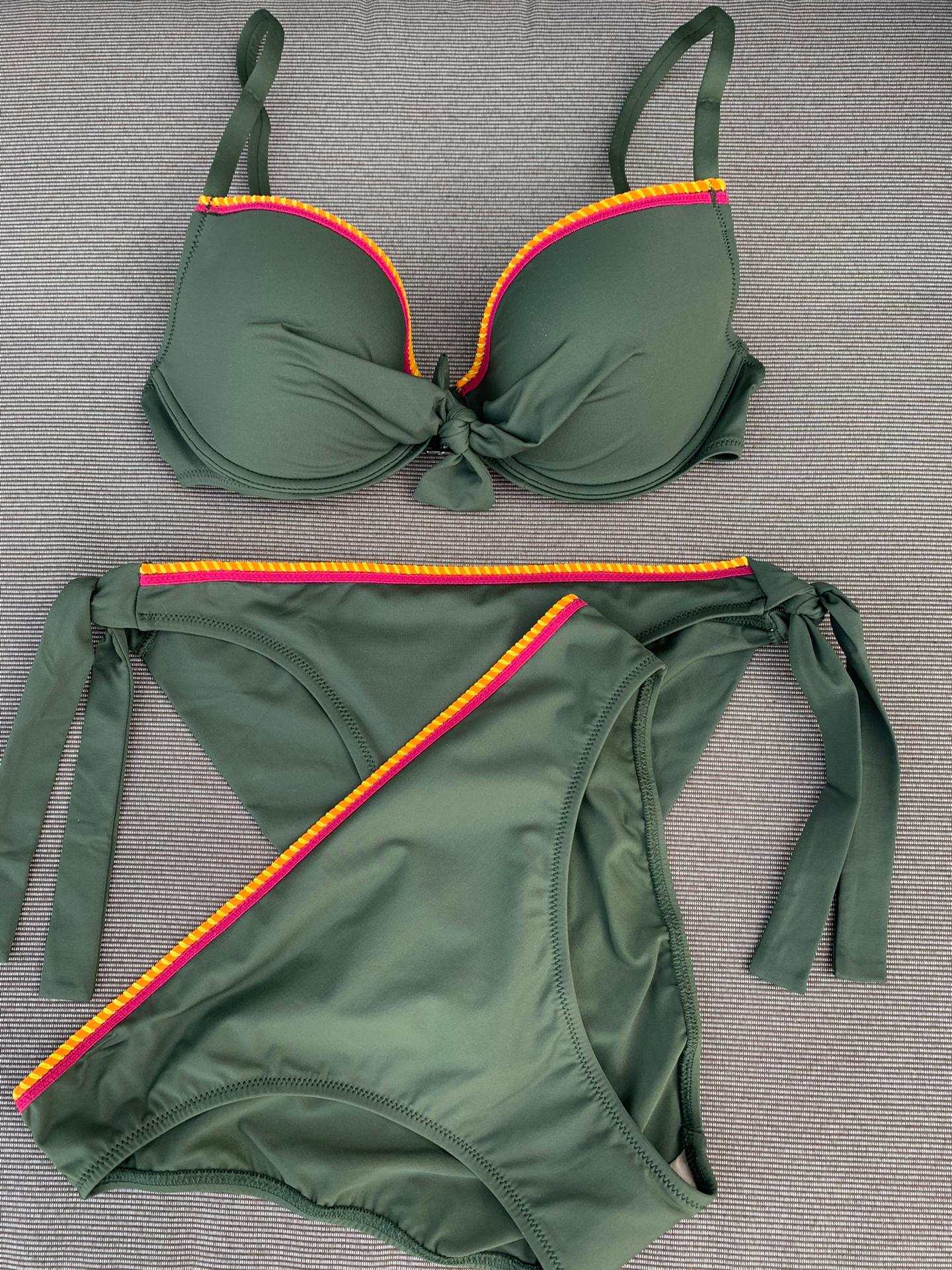 COQUE Push-Up Bikini Kaki