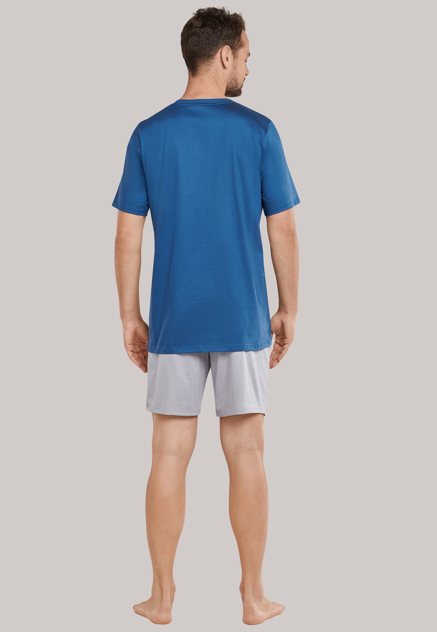 Pyjama Kort Blauw