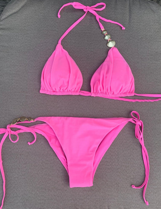 Driehoeksbikini Roze