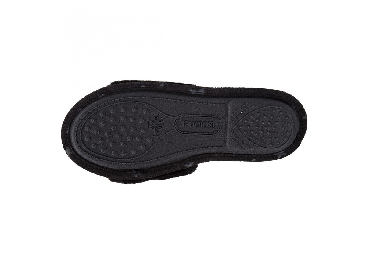 Pantoffels Isotoner Zwart